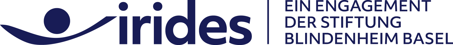 Logo Irides - Ein Engagement der Stiftung Blindenheim Basel